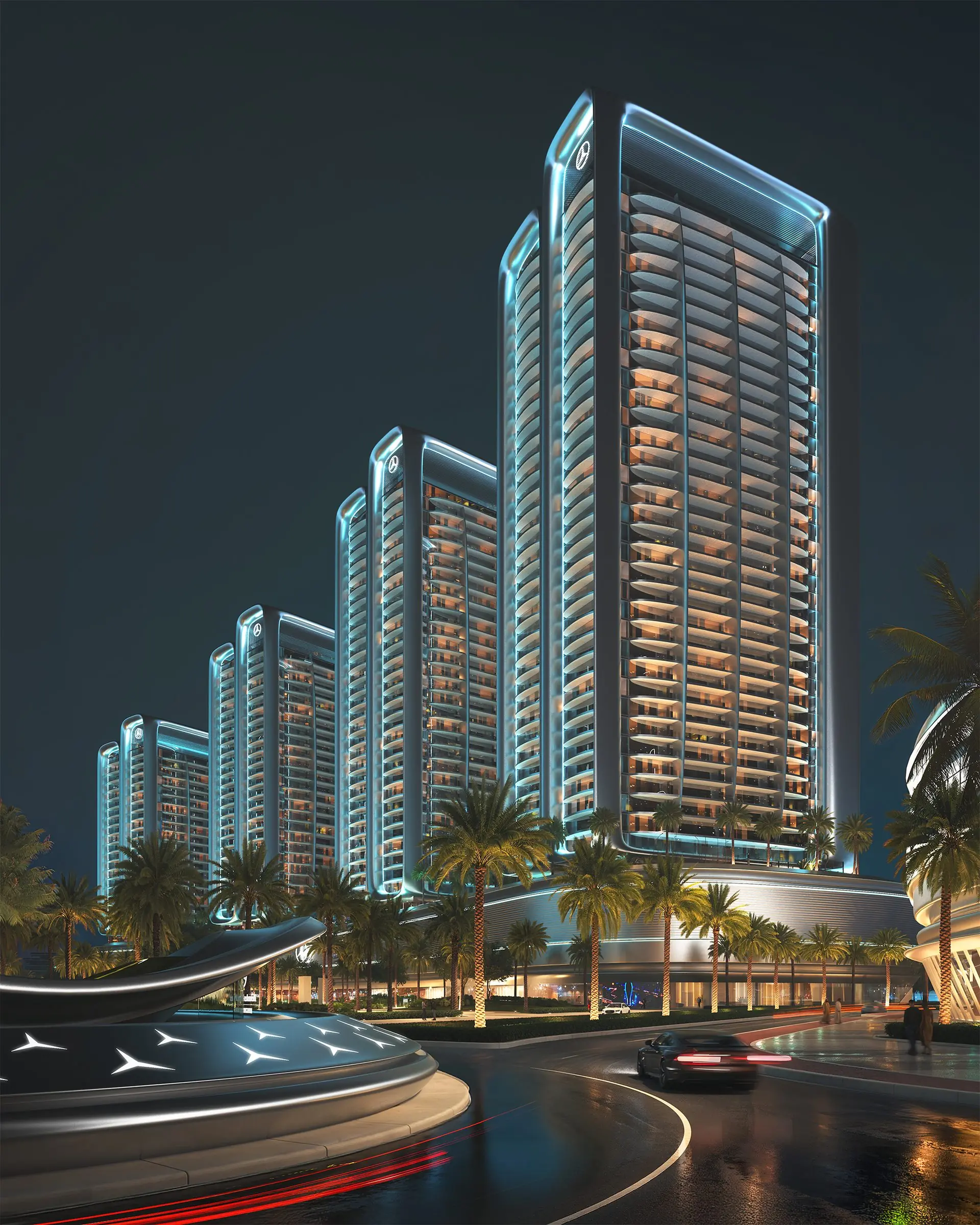 Mercedes-Benz Places by Binghatti - master community view 10, Downtown Dubai