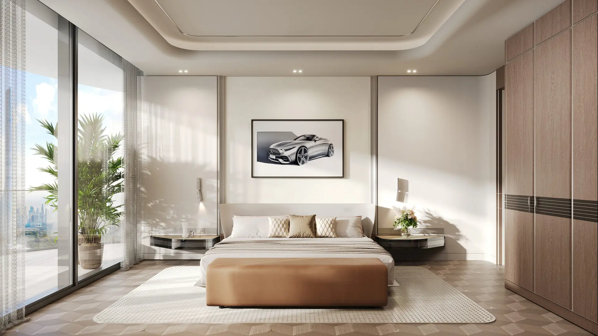 Mercedes-Benz Places by Binghatti - three bedroom bedroom suite - 3 Bedroom